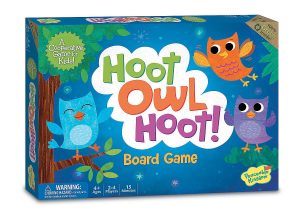 Hoot owl hoot best board game for toddlers and preschoolers