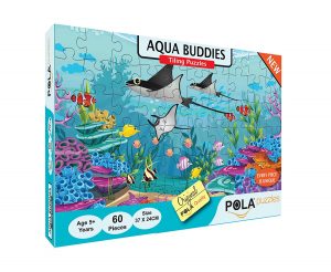 Pola Puzzles Aqua Buddies 60 Pieces Puzzles 