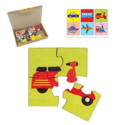 R K Cart Transport Vehicles Simple Puzzles for Kids