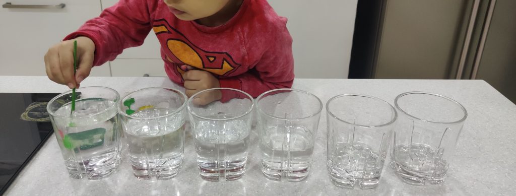 Water Glass Xylophone Experiment