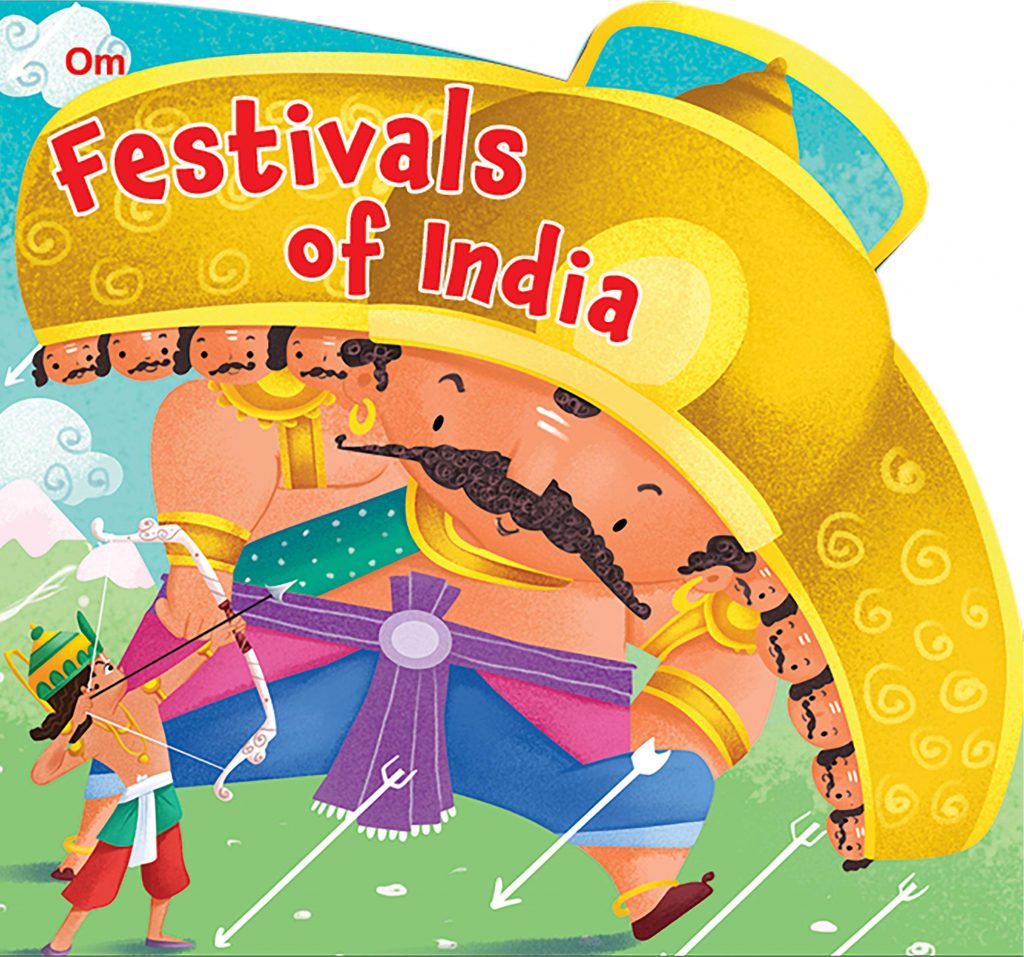 Cutout Board Book: Festivals of India