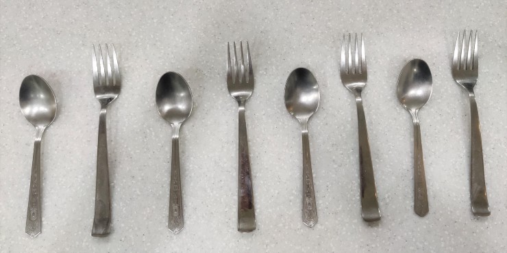 Pattern with Kitchen utensils