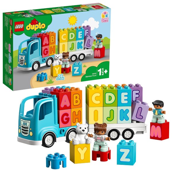 lego duplo alphabet set educational toy for two year olds