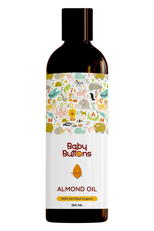 Baby buttons Almond oil for Baby Massage
