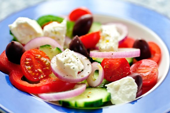 Salad at anokhi cafe Best Breakfast Places in Jaipur