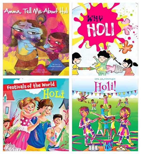 Holi theme books 