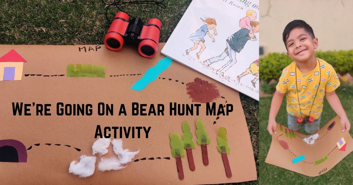 We’re going on a Bear Hunt Map Activity