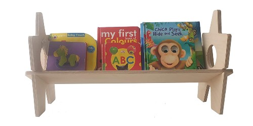 CuddlyCoo Stackable Bookshelf for kids